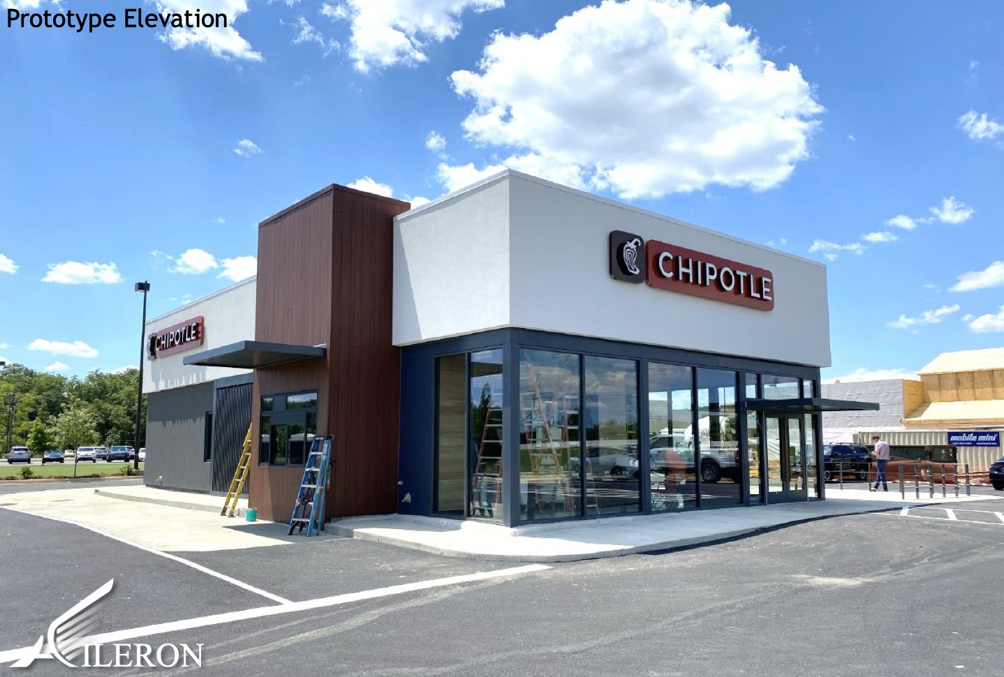 An exterior rendering shows what the Chipotle coming to E. County Line Road in Ridgeland will look like once built. One of the hottest fast-food chains in the country, this will be the first Chipotle in the metro area.